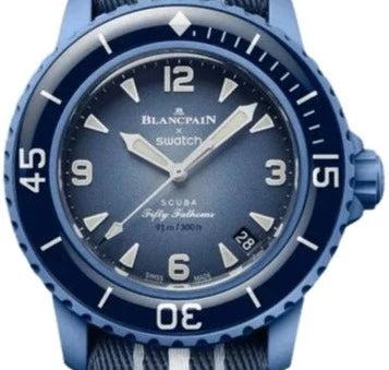 Swatch Blancpain Scuba Fifty Fathoms Atlantic Ocean Blue