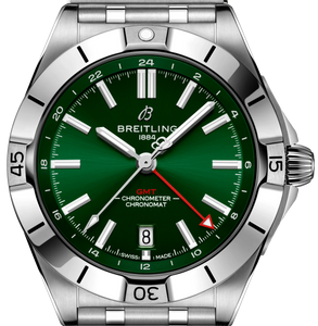 Breitling Chronomat GMT Green dial 40mm A32398101L1A1