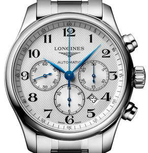 Longines Master Collection Chronograph 44mm Silver dial L2.859.4.78.6