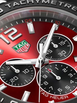 TAG Heuer Formula 1 Chronograph Red dial 43mm CAZ101AN.BA0842