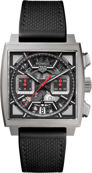 TAG Heuer Monaco Chronograph Black dial 39mm CBL2183.FT6236