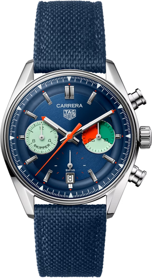 TAG Heuer Skipper Carrera Blue dial 39mm CBS2213.FN6002