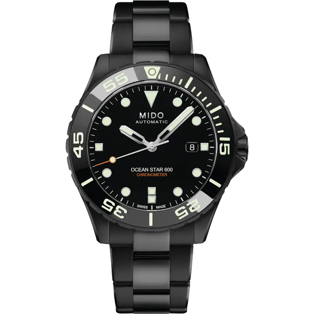 Mido Ocean Star 600 Chronometer Black dial M026.608.33.051.00