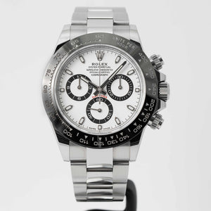 Rolex Daytona White Dial Ceramic Bezel 40mm 116500LN