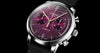 Glashutte Original Sixties Chronograph 40mm dial Purple Annual Edition 1-39-34-08-22-04 Leather strap