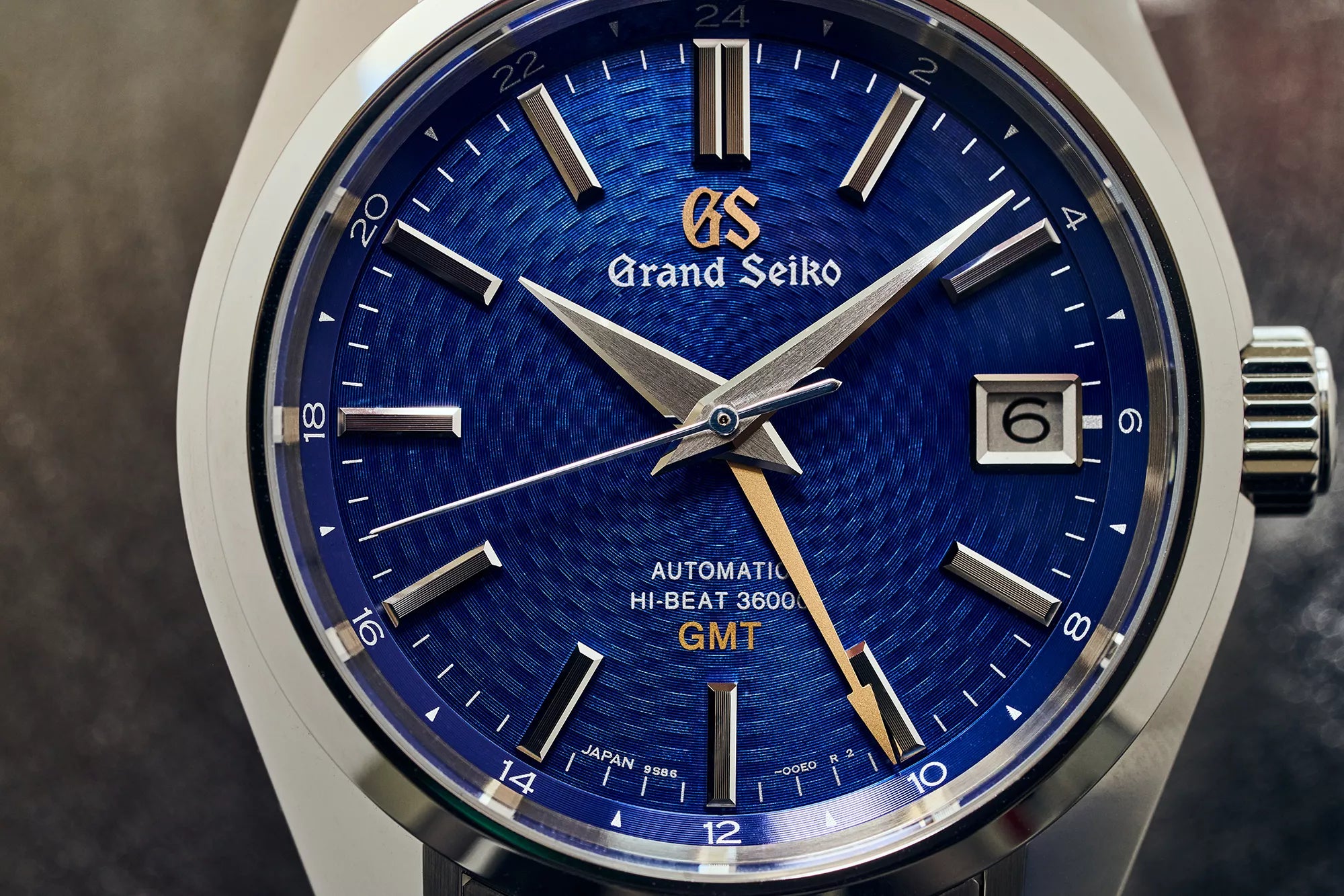 Grand Seiko Heritage "Blue Peacock" GMT Reloj para hombre 40 mm Ref#SBGJ261