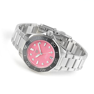 TAG Heuer Aquaracer  300 Date Pink dial 36mm WBP231J.BA0618