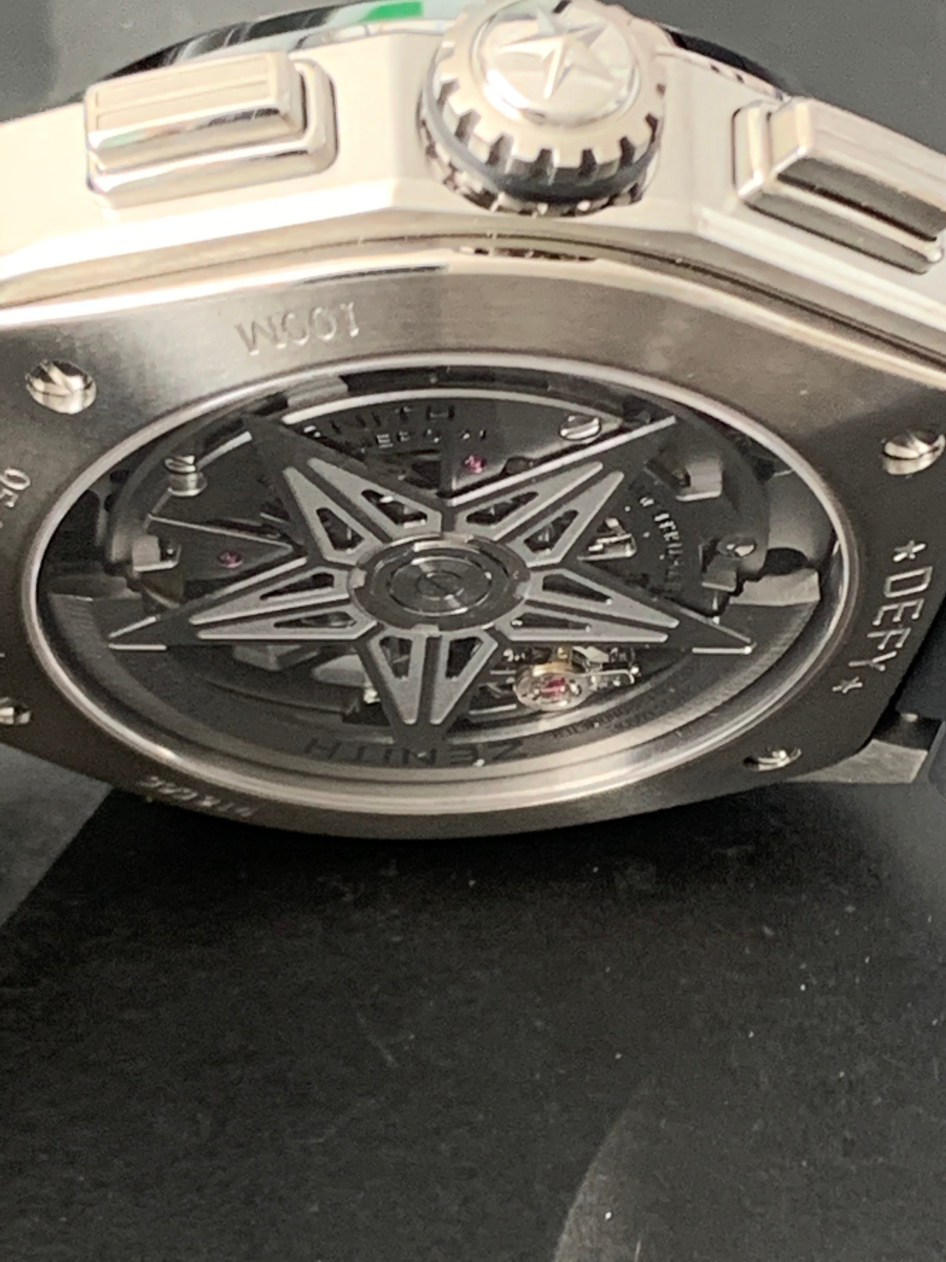 Zenith Defy el Primero | Transparent Mechanical Watch | Harley's Time LLC