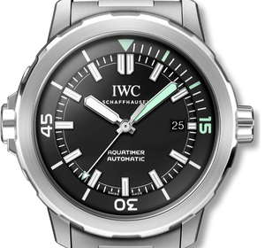 IWC Aquatimer Reloj automático negro para hombre 42 mm Ref#IW328803