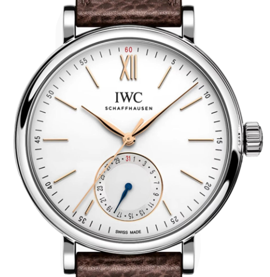 IWC Portofino Pointer Date white dial 39mm IW359201