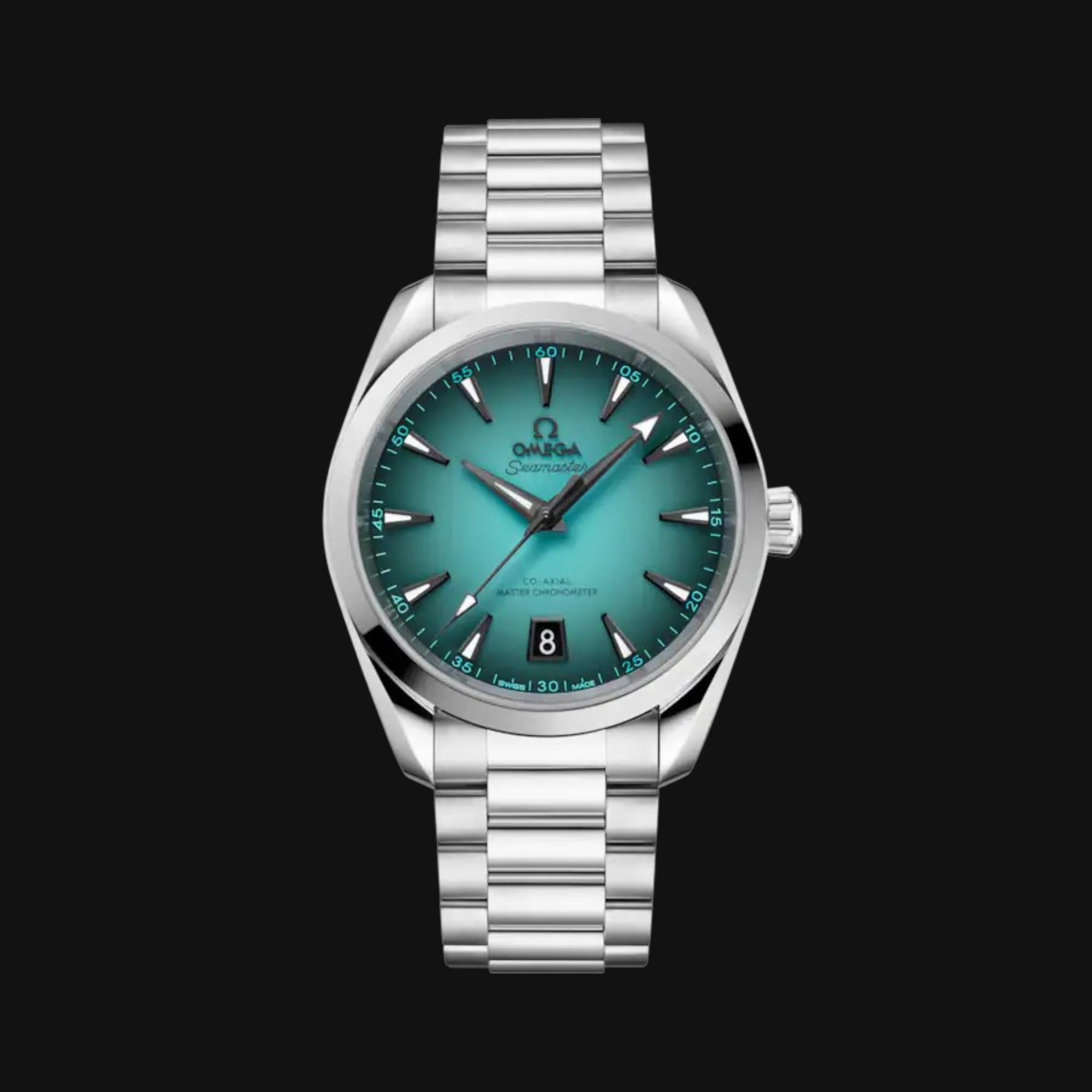 Omega Aqua Terra 150m Co-axial Chronometer Turquoise 38mm 220.10.38.20.03.005