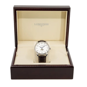 Longines White Automatic Master Silver dial 40mm L2.793.4.78.3