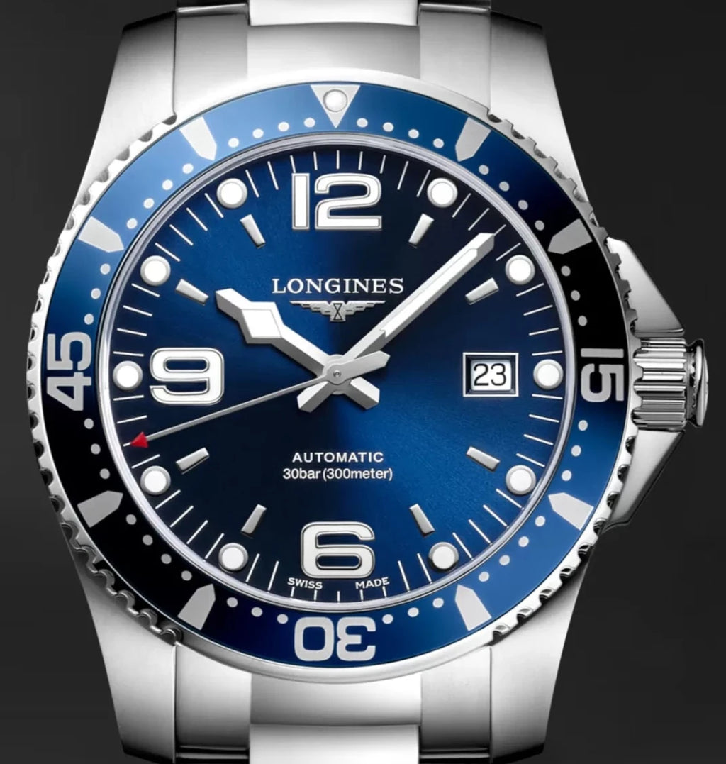 Longines Automatic Hydroconquest Blue dial 41mm L3.742.4.96.6