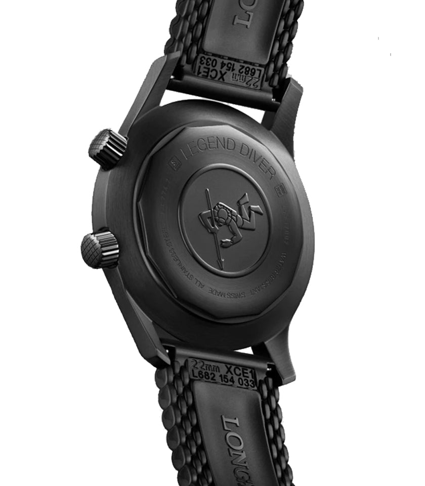 Longines Legend Diver Black 42mm | Best Dive Watches | Harley's Time