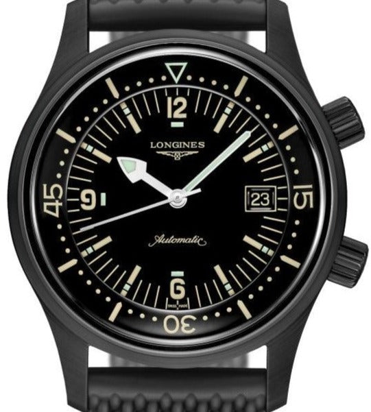 Longines Legend Diver Black 42mm | Best Dive Watches | Harley's Time