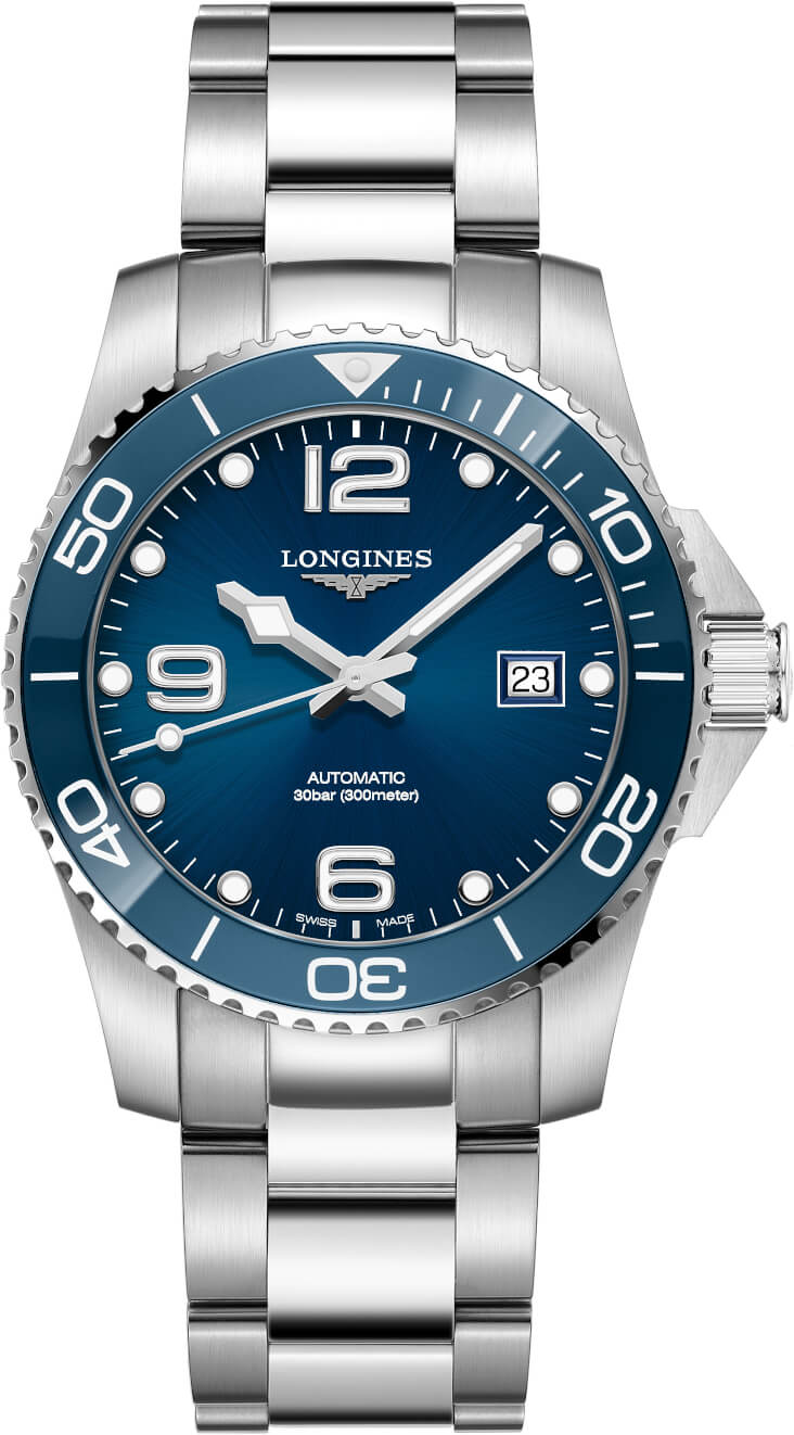 Longines Hydroconquest Blue dial 41mmL3.781.4.96.6