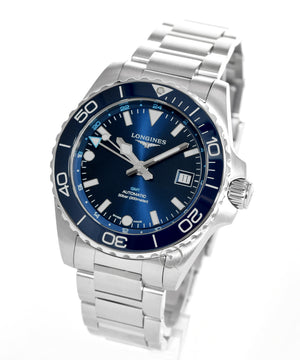 Longines Hydroconquest Gmt Blue dial 42mm L3.790.4.96.6