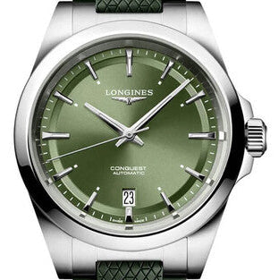 Longines Conquest Automatic Mint dial 41mm L3.830.4.02.9