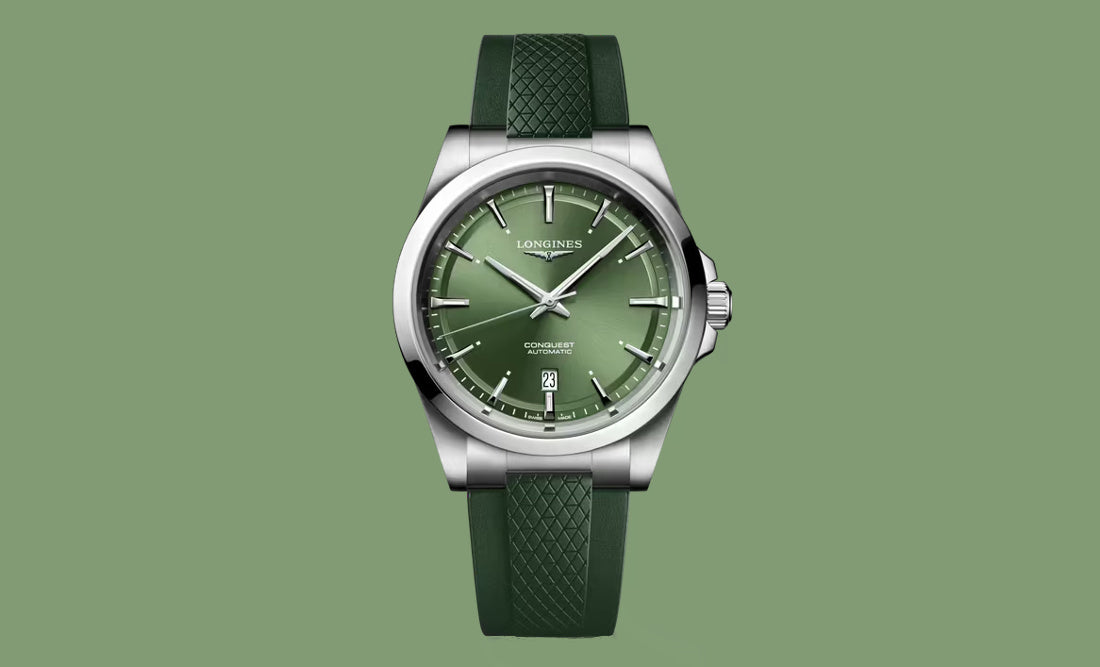 Longines Conquest Automatic Mint dial 41mm L3.830.4.02.9