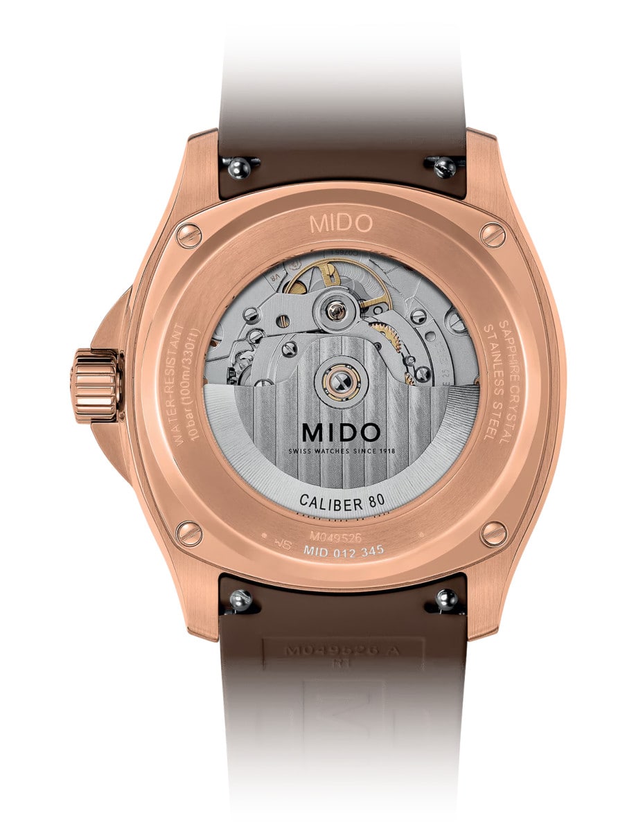 Mido Multifort Tv Big Date Brown dial  39mm M049.526.37.291.00