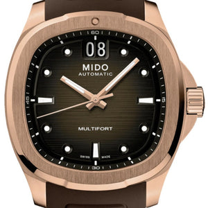 Mido Multifort Tv Big Date Brown dial  39mm M049.526.37.291.00
