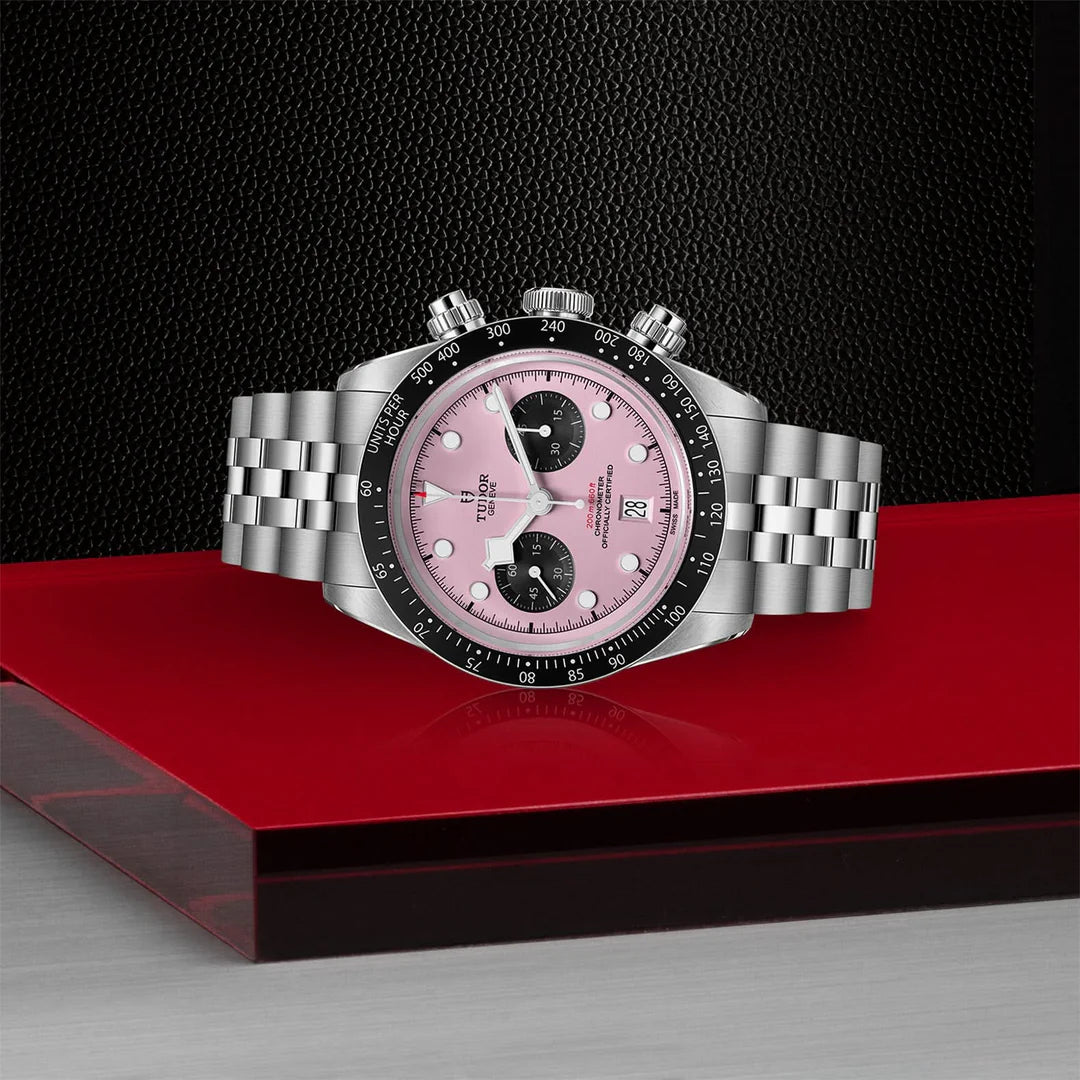 Tudor Black Bay Chronograph Pink dial Men's watch 41 M79360N-0019