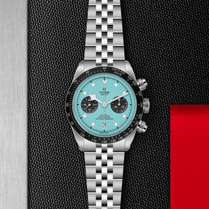 Tudor Black Bay Chronograph Turquoise  dial Men's watch 41 M79360N-0024