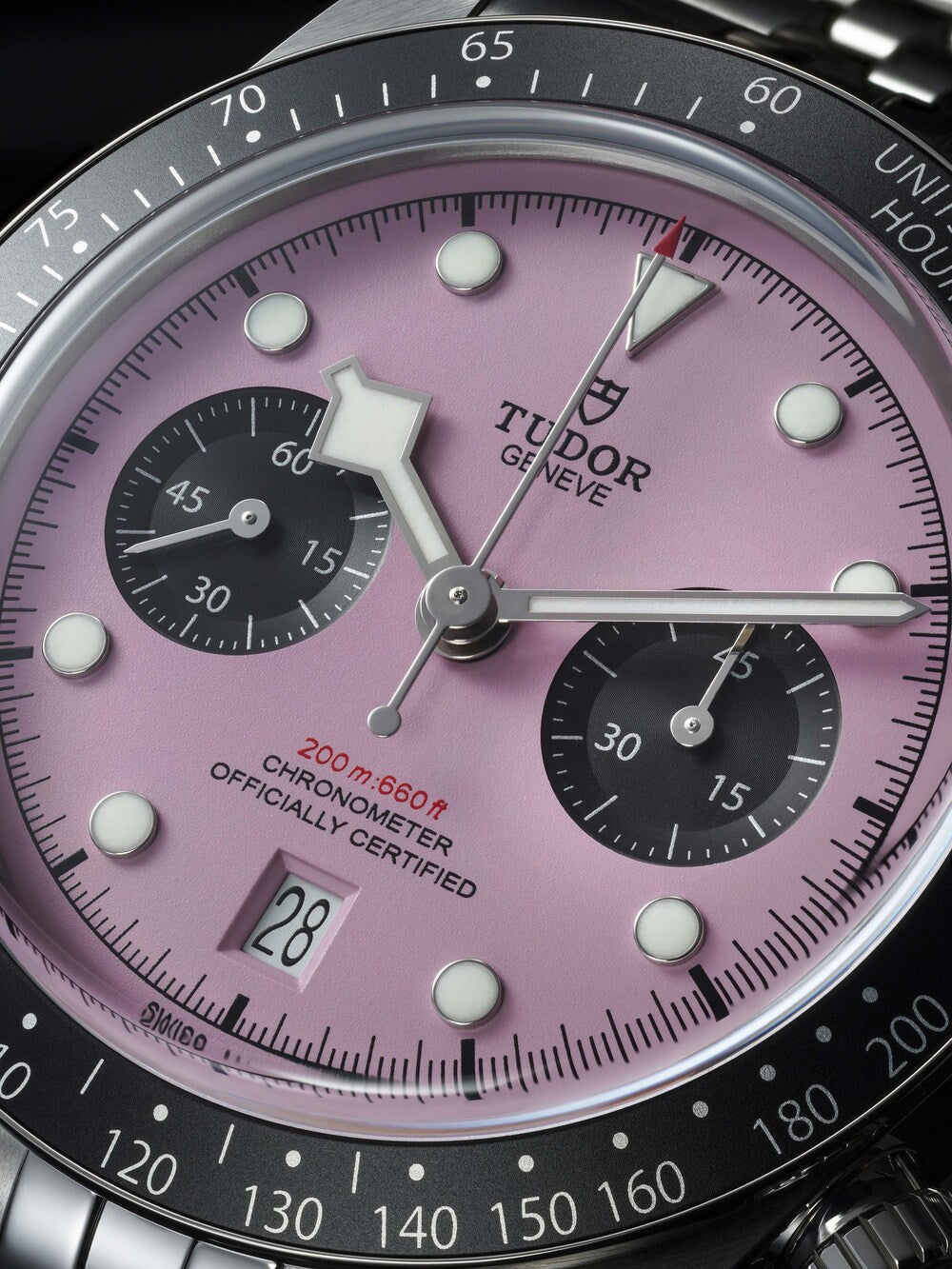 Tudor Black Bay Chronograph Pink dial Men's watch 41 M79360N-0019