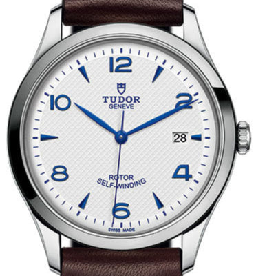 Tudor 1926 Silver dial 41mm leather strap M91650-0010