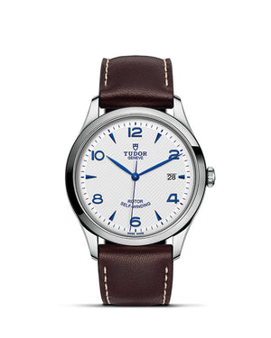 Tudor 1926 Silver dial 41mm leather strap M91650-0010