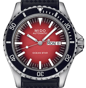Mido Ocean Star Tribute Gradient Red dial M026.830.17.421.00