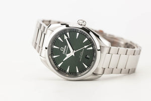 Omega Aqua Terra Green dial 38mm 220.10.38.20.10.003