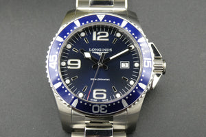 Hydroconquest blue dial 44mm L3.840.4.96.6