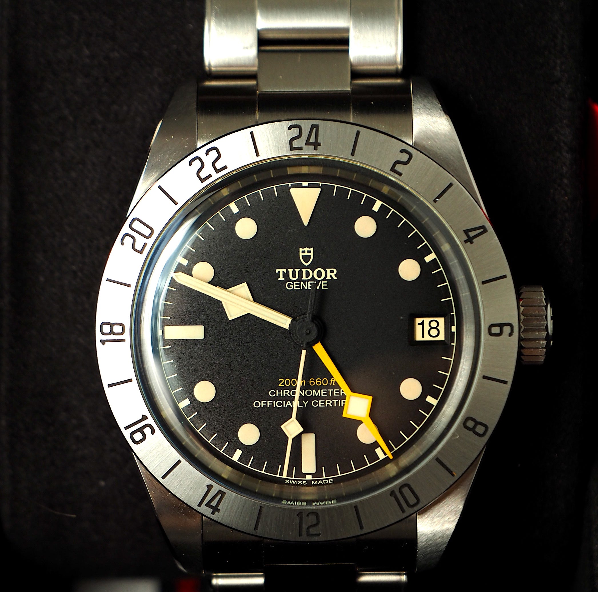 Tudor Black Bay Pro 39mm Ref#M79470-0001 Steel Bracelet