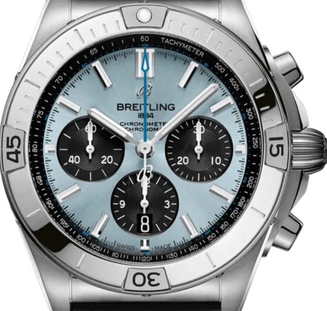 Breitling Chronomat B01 Lt Blue dial 42mm PB0134101C1S1
