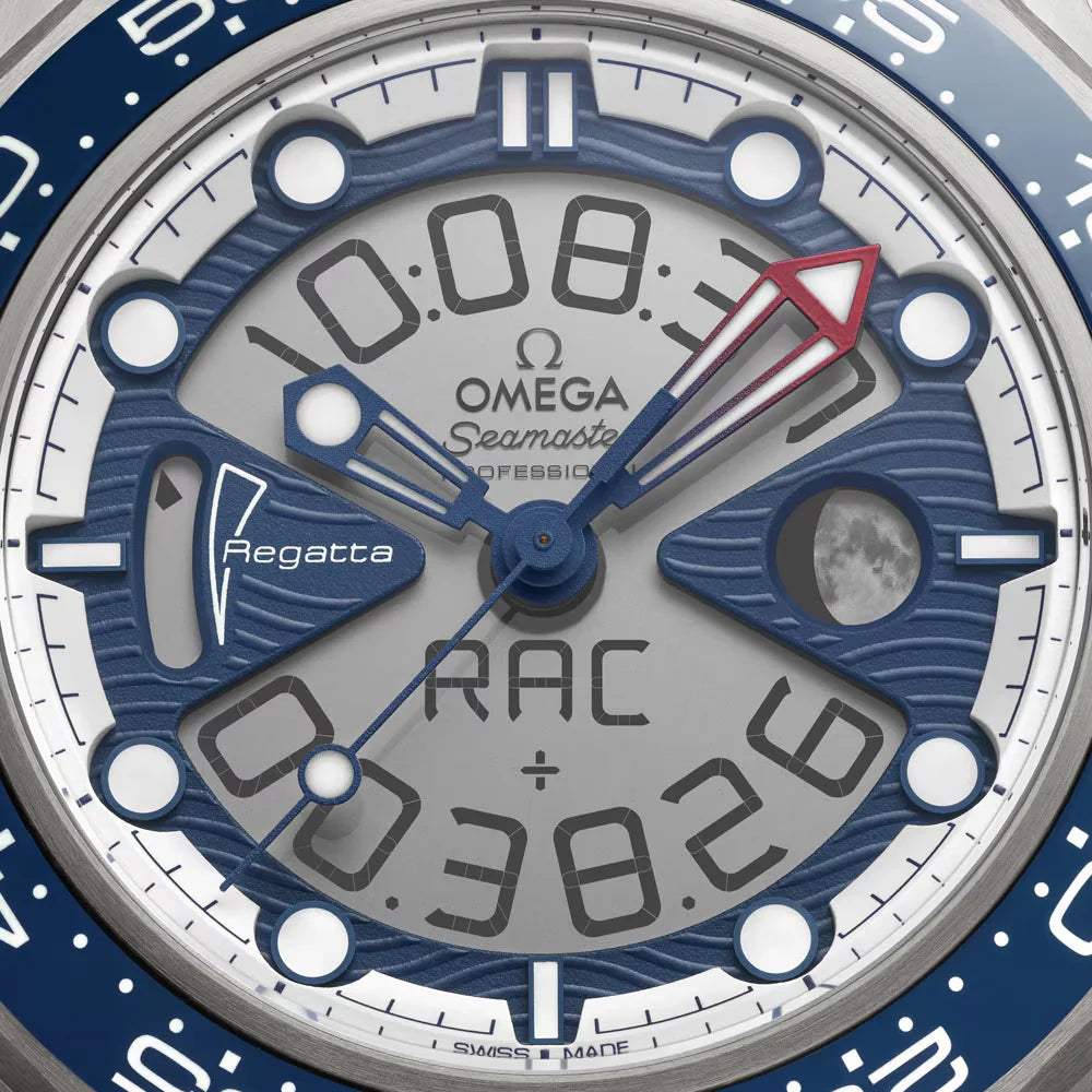 Omega Seamaster Regatta 46.75 mm titanium/rubber strap 216.92.46.79.10.001