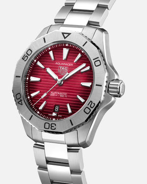 TAG Heuer Aquaracer Professional 200 Automatic Red dial 40 WBP2114.BA0627