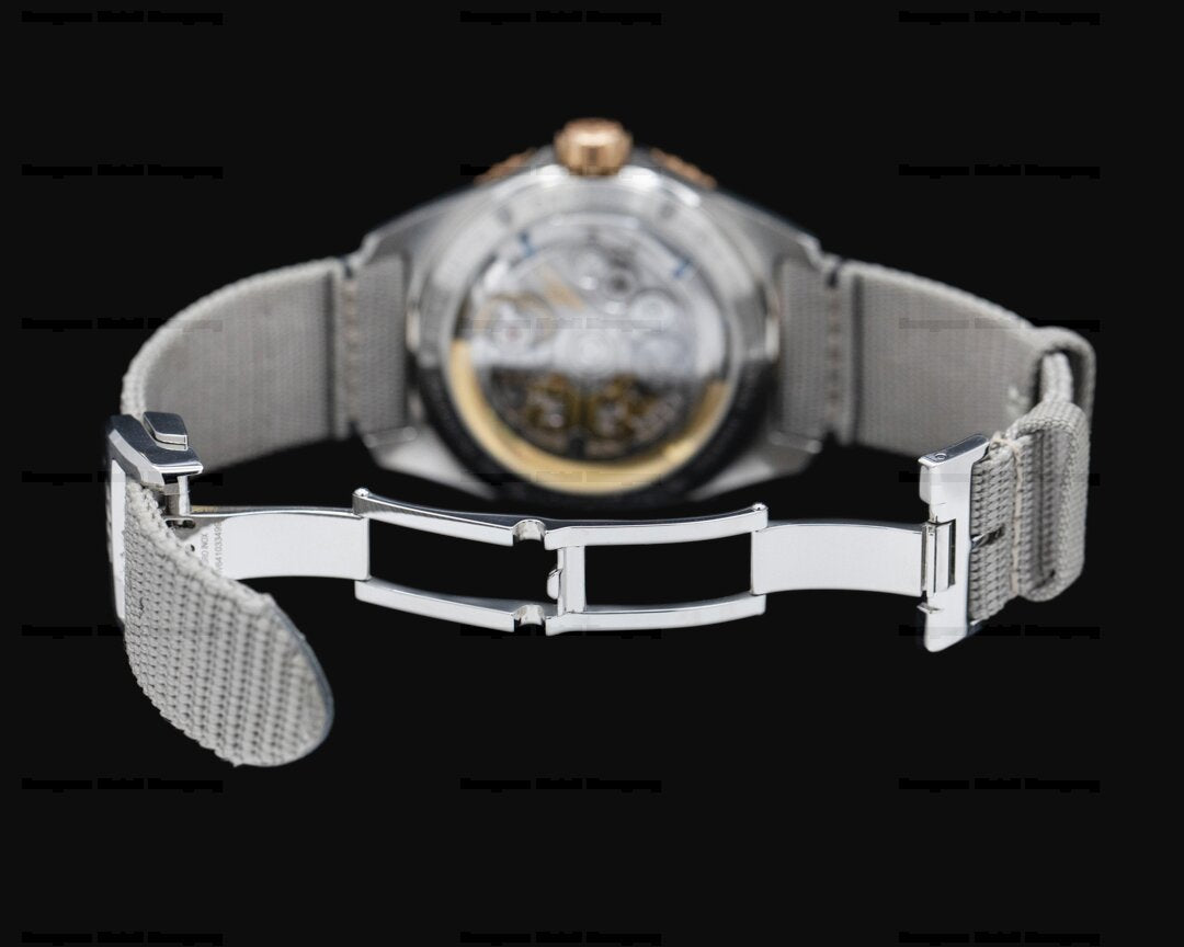 Glashutte Seaq Panorama Date Grey dial Mens watch 43mm1-36-13-04-91-34