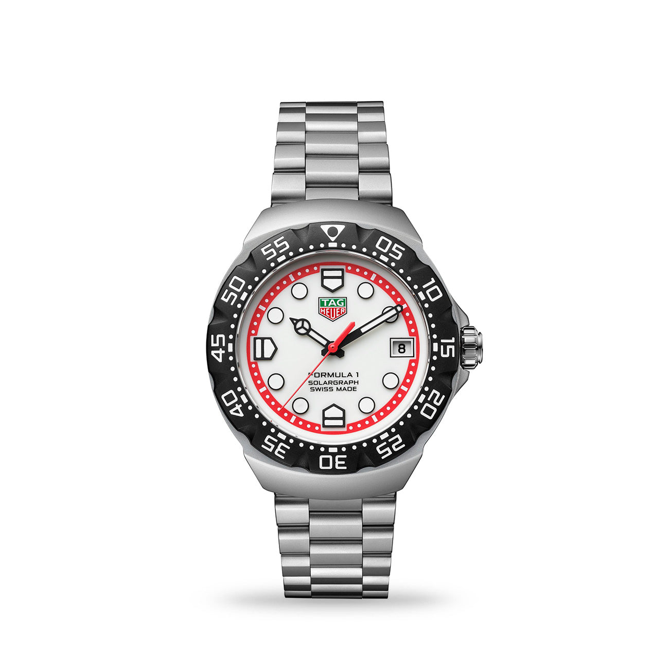 TAG Heuer Formula 1 Solargraph white dial 38mm WBY1111.BA0042