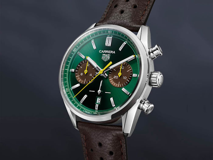 TAG Heuer Carrera Chronograph Limited Edition Green dial 42mm CBN201K.FC6569