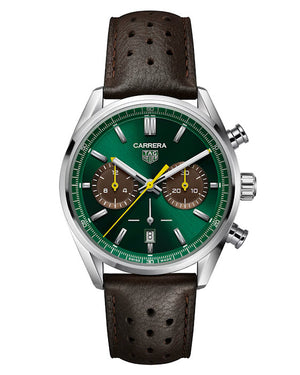 TAG Heuer Carrera Chronograph Limited Edition Green dial 42mm CBN201K.FC6569