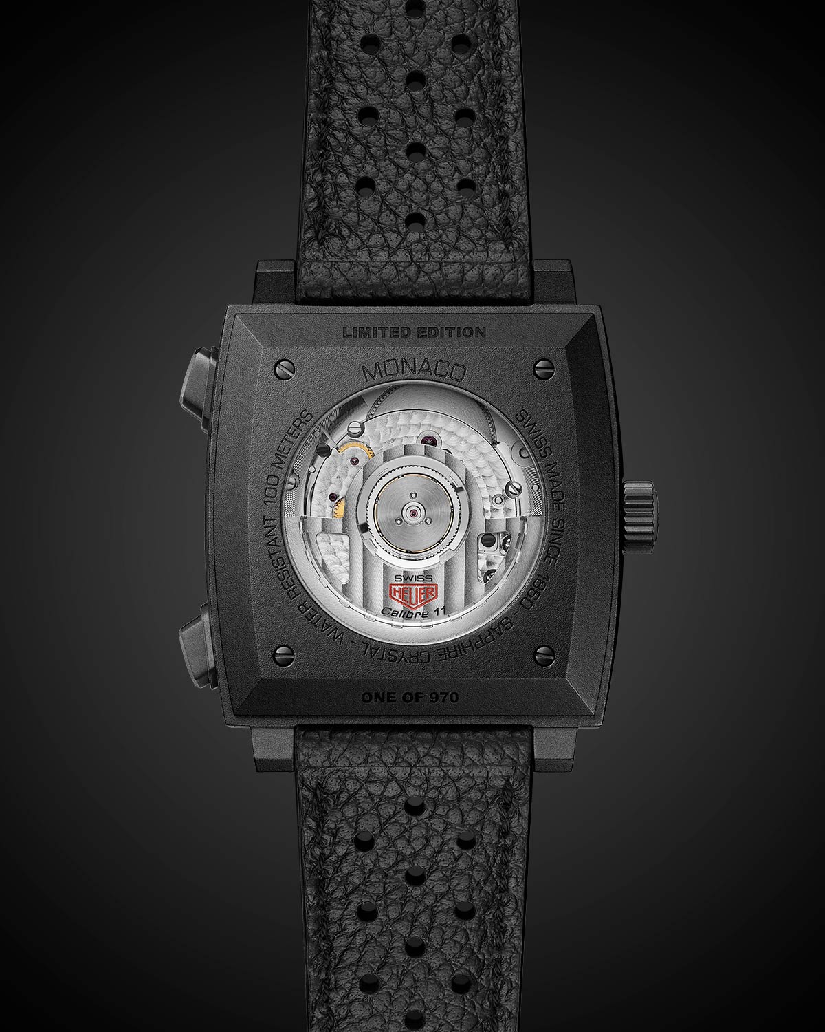 TAG Heuer Monaco Calibre 11 Limited Edition Chronograph 39mm CAW218F.FC6356