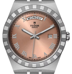 Tudor Royal Salmon dial 41mm | Tudor Salmon Dial Watch | Harley's Time
