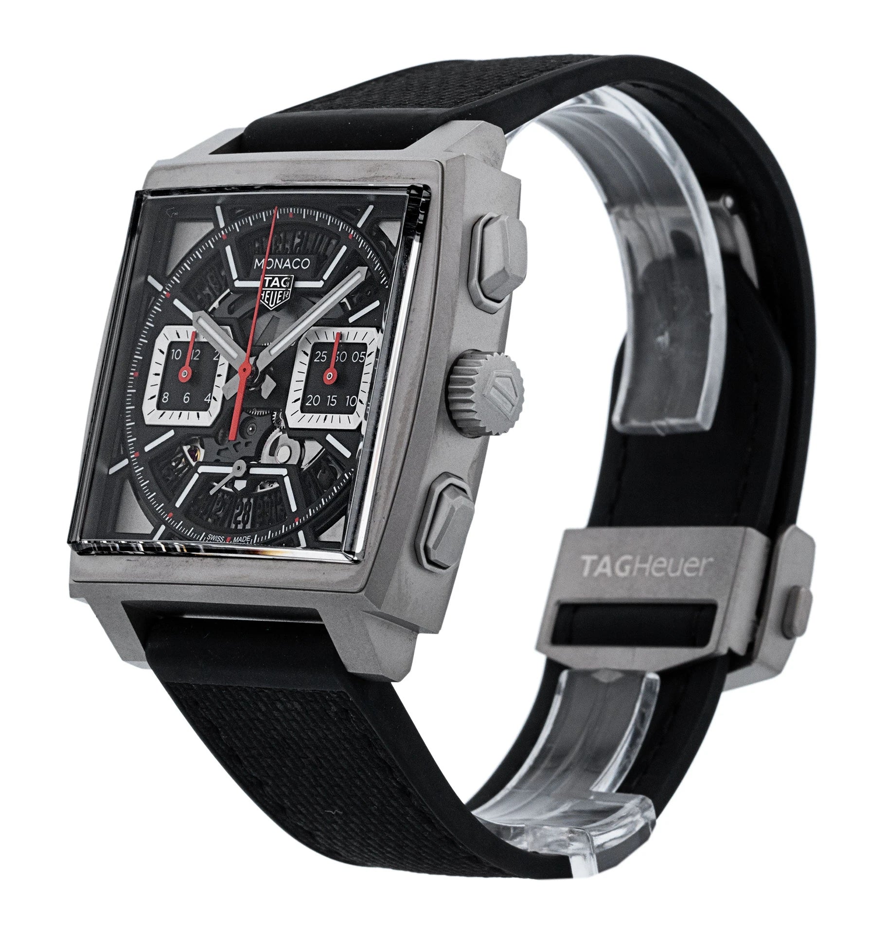 TAG Heuer Monaco Chronograph Black dial 39mm CBL2183.FT6236