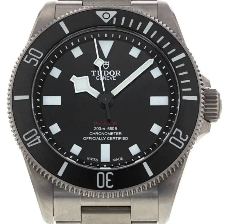 Tudor Pelagos Reloj para hombre con esfera negra 39 M25407N-0001