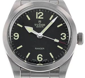 Tudor Ranger 39mm | Tudor Steel Dial Watch | Harley's Time