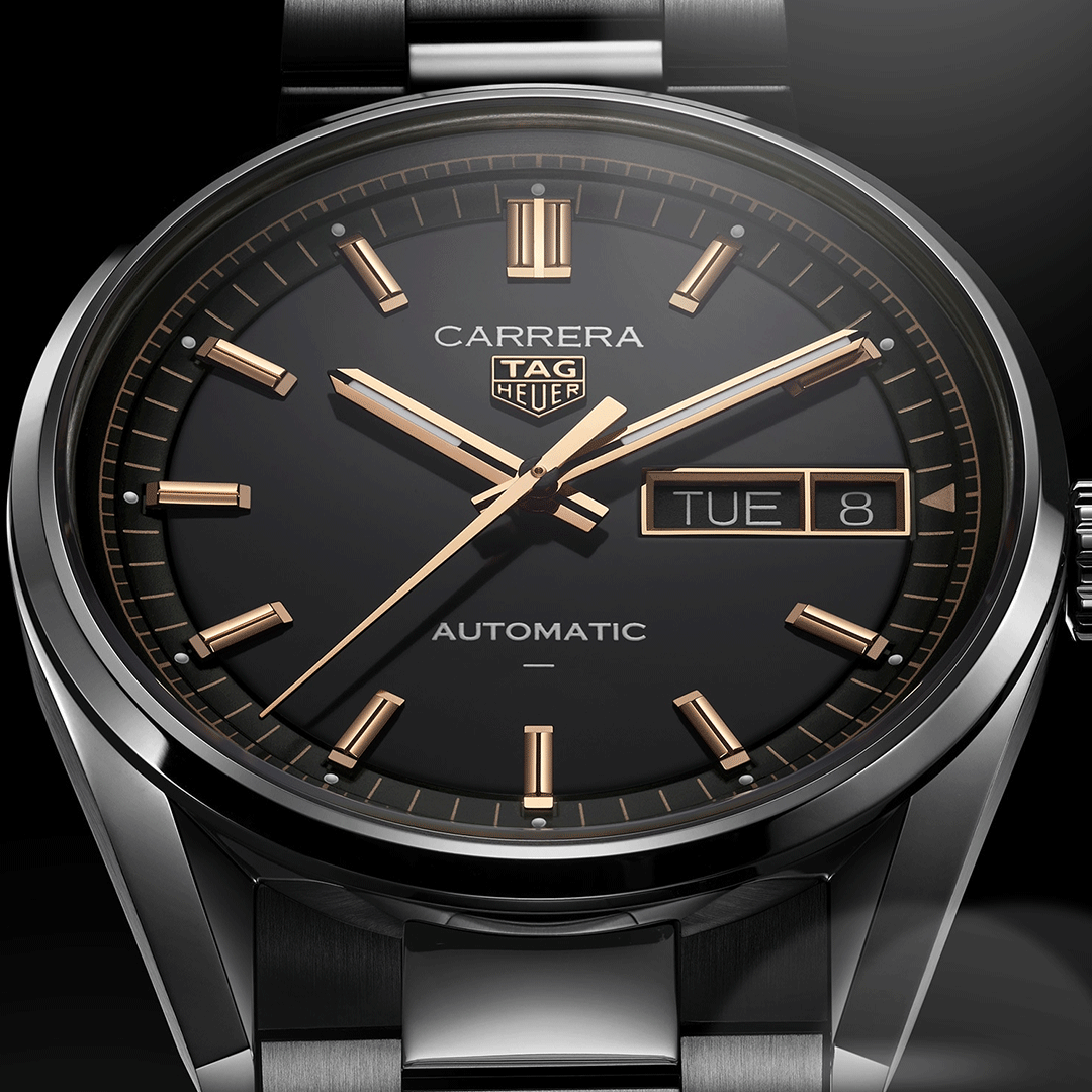 TAG Heuer Carrera Day-date Black dial 39mm WDA2111.BA0043