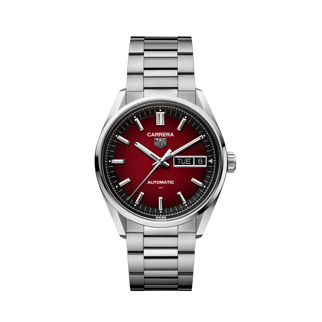 TAG Heuer Carrera Day-date 41mm Red dial WDA2113.BA0043