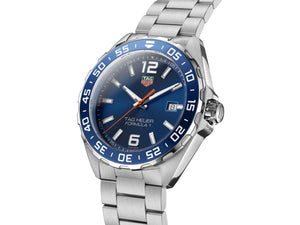 TAG Heuer Formula 1 Quartz Watch Steel Blue dial 43 WAZ1010.BA0842