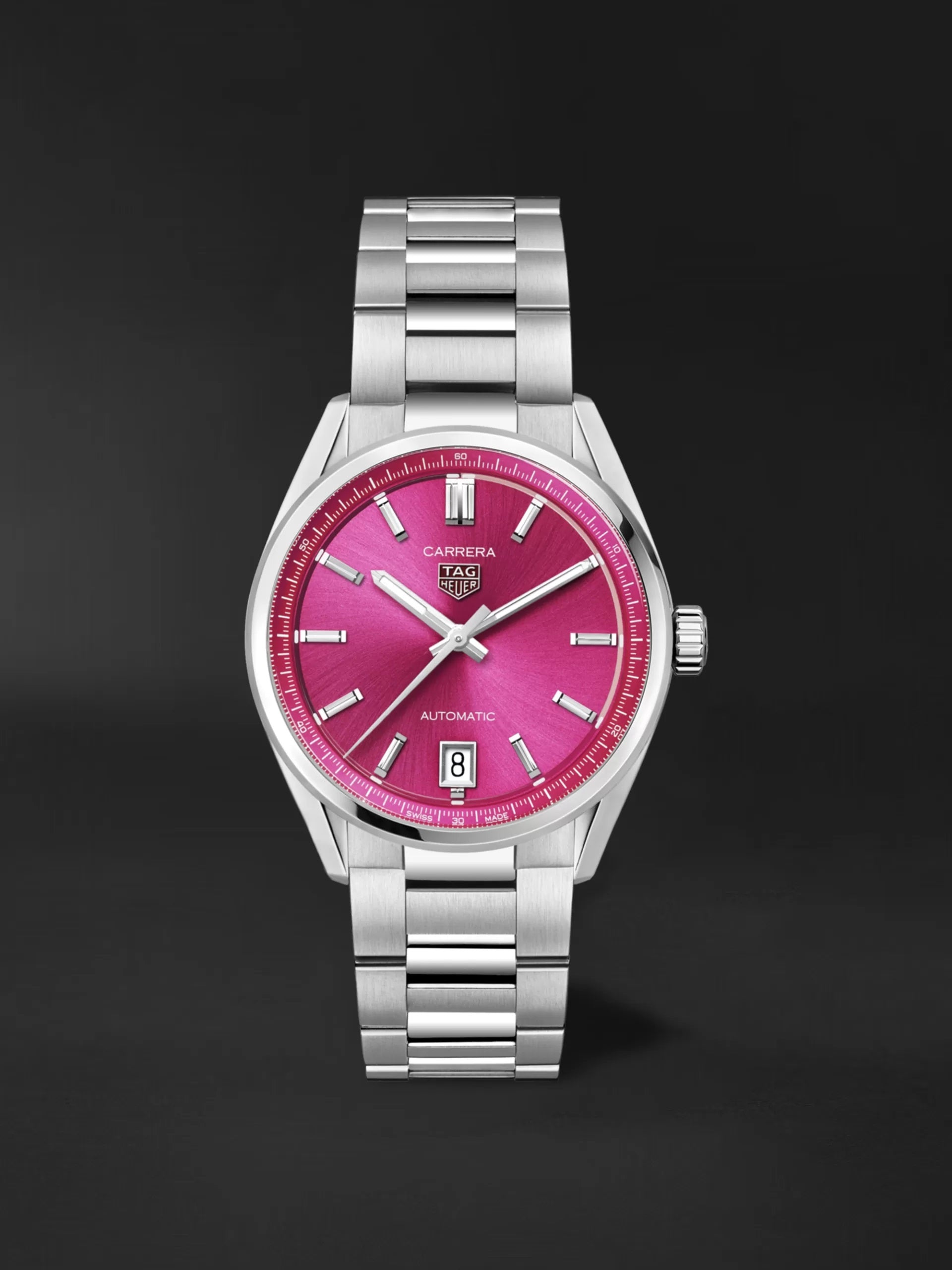 TAG Heuer Carrera Date Women's Pink dial 36mm WBN2313.BA0001